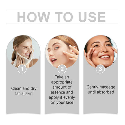 EELHOE Hyaluronic Acid Serum Face Deep Nourishing Skin Firming Lactic Acid Rejuvenate the Facial Essence Skin Care Moisturizer