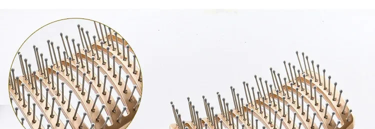 Detangling Hairbrush Scalp Massage Comb Bristle Nylon Women Magic Curly Hair Brush Salon Hairdressing Styling Tools Wholesale