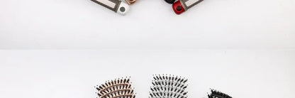 Detangling Hairbrush Scalp Massage Comb Bristle Nylon Women Magic Curly Hair Brush Salon Hairdressing Styling Tools Wholesale